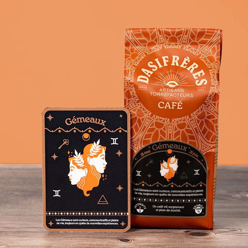Café Astro Blend Gémeaux moulu 100% Arabica 250g