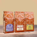 Assortiment café grains d'Afrique pure origine Moka Gera Moka Sidamo Kili pure origine