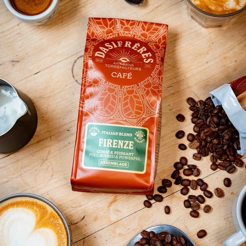 Café moulu Firenze Italian Blend Assemblage corsé et puissant 250g