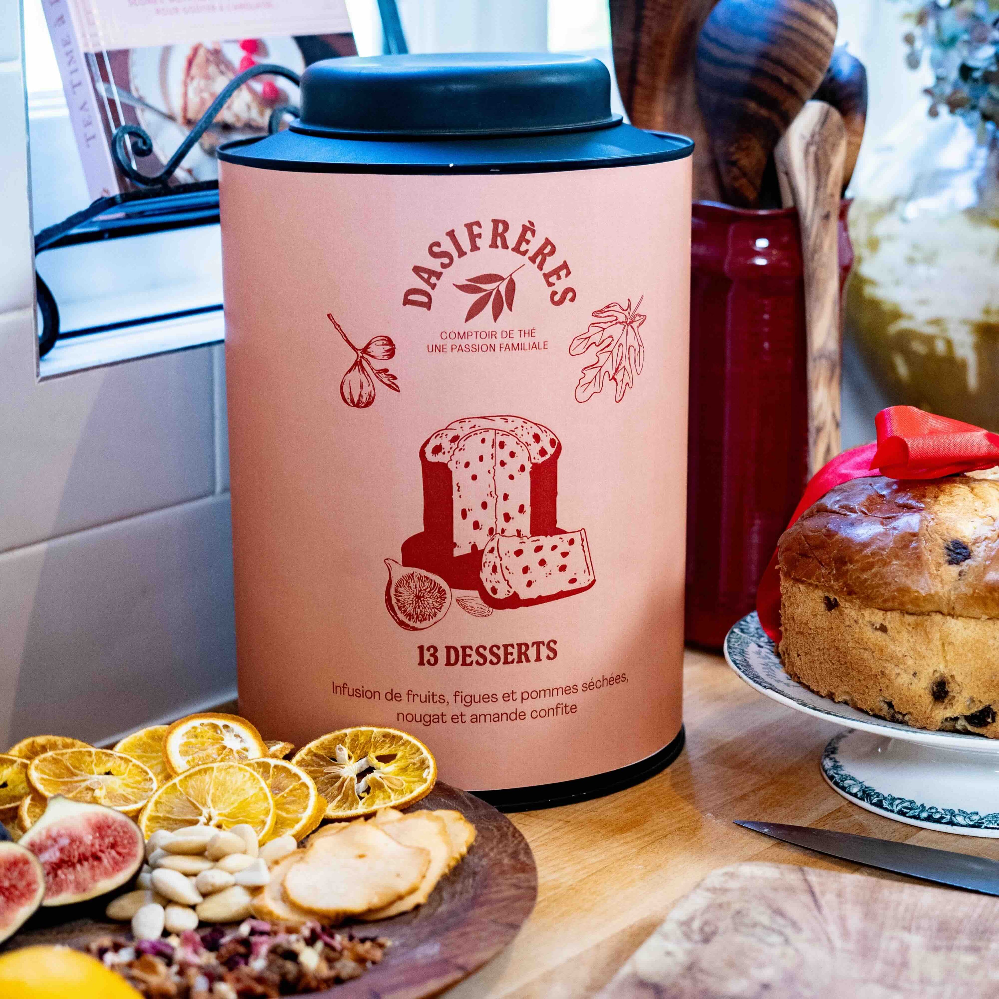 13 desserts tisane de Noël à la figue et caramel vrac
