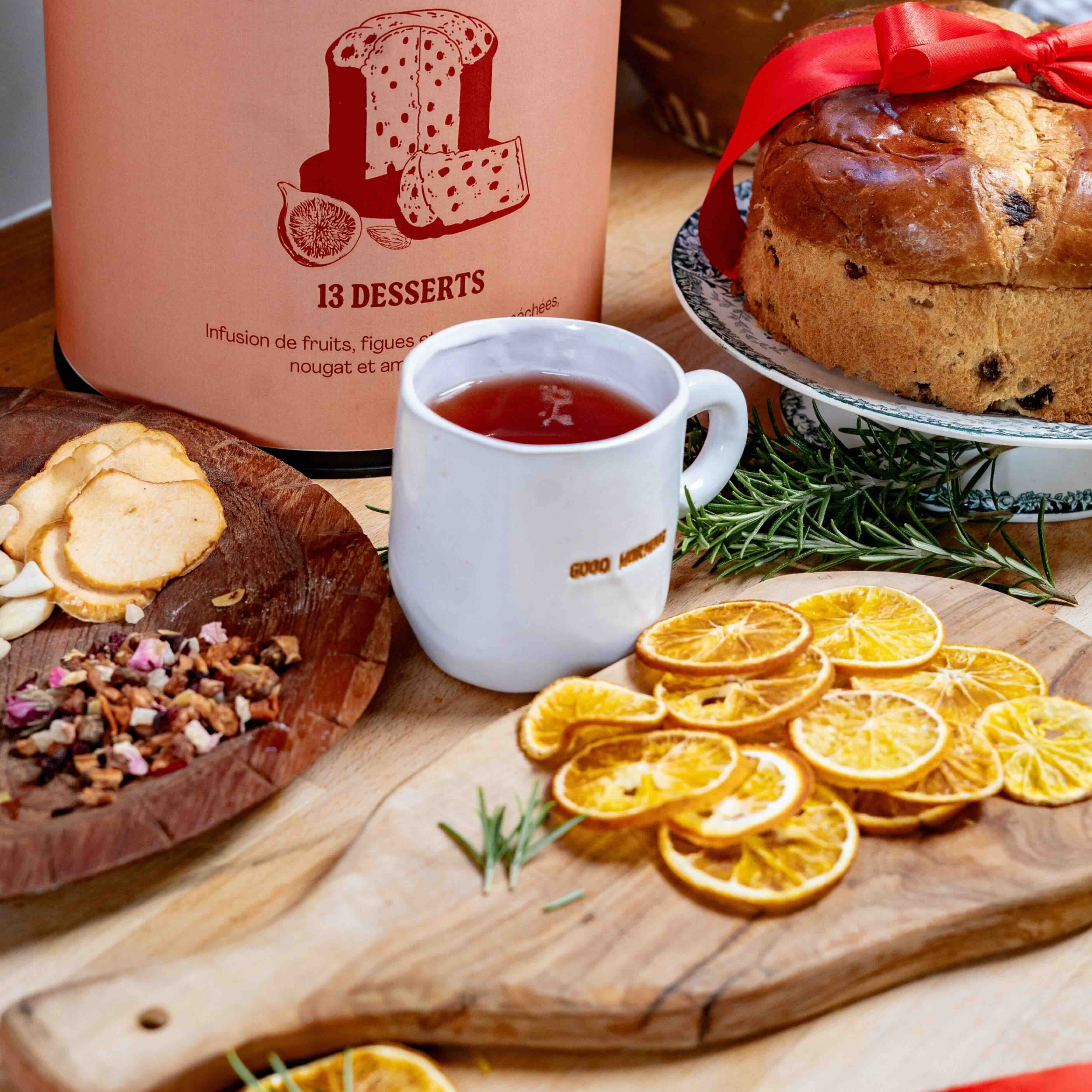 13 desserts tisane de Noël à la figue et caramel vrac