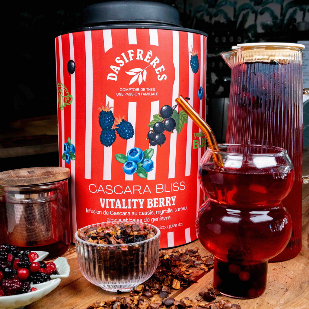 Vitality Berry Infusion de cascara, baies noires vrac
