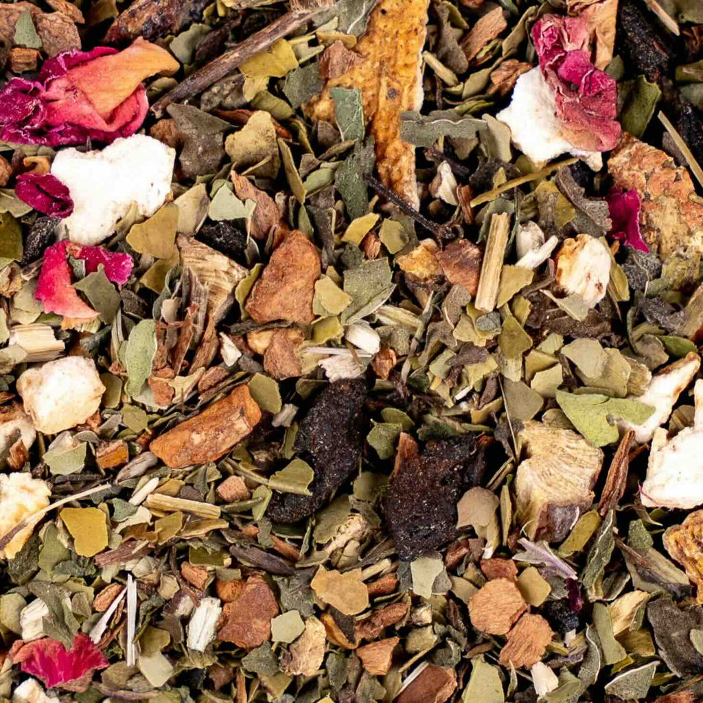 Morocco maté vert à la menthe réglisse et rose vrac