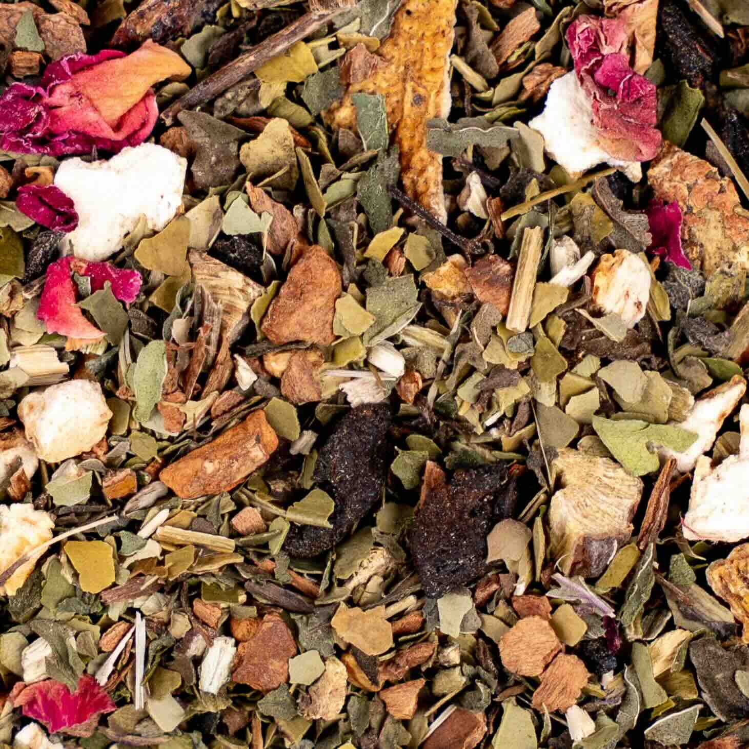 Morocco maté vert à la menthe réglisse et rose vrac