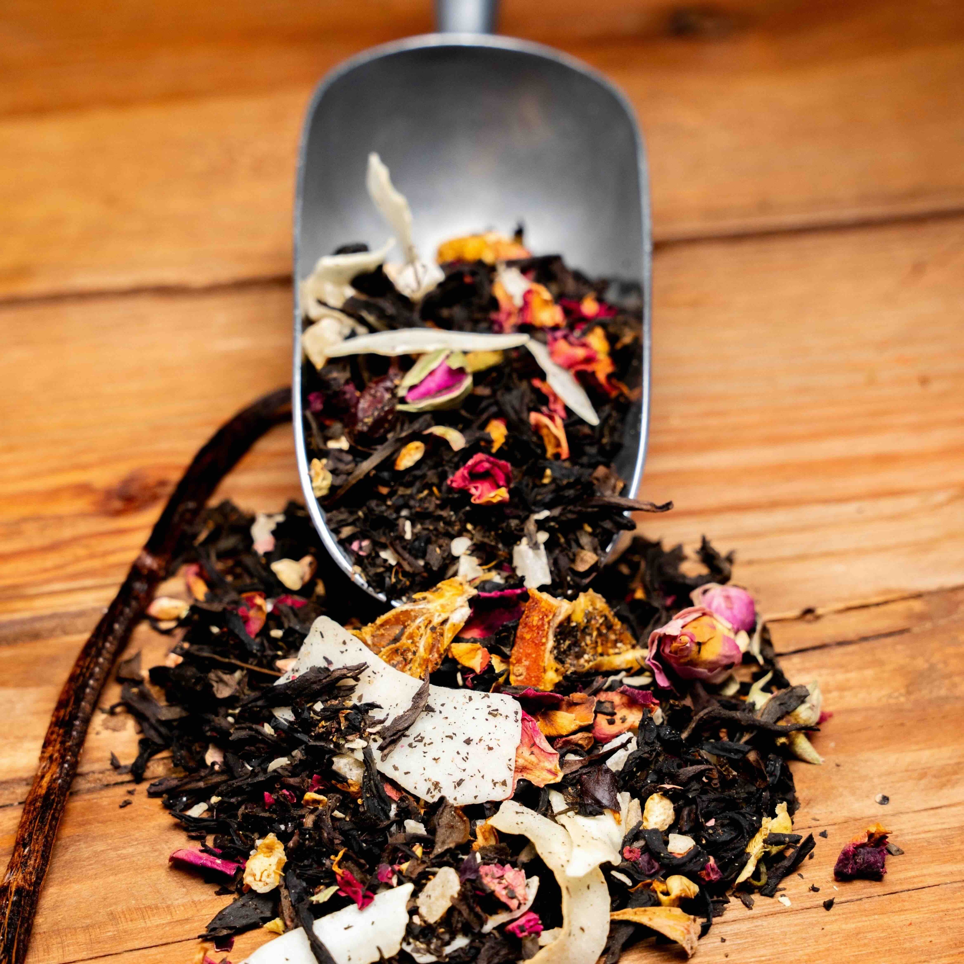 Le thé de Mahaut oolong à l'ananas noix de coco et vanille vrac