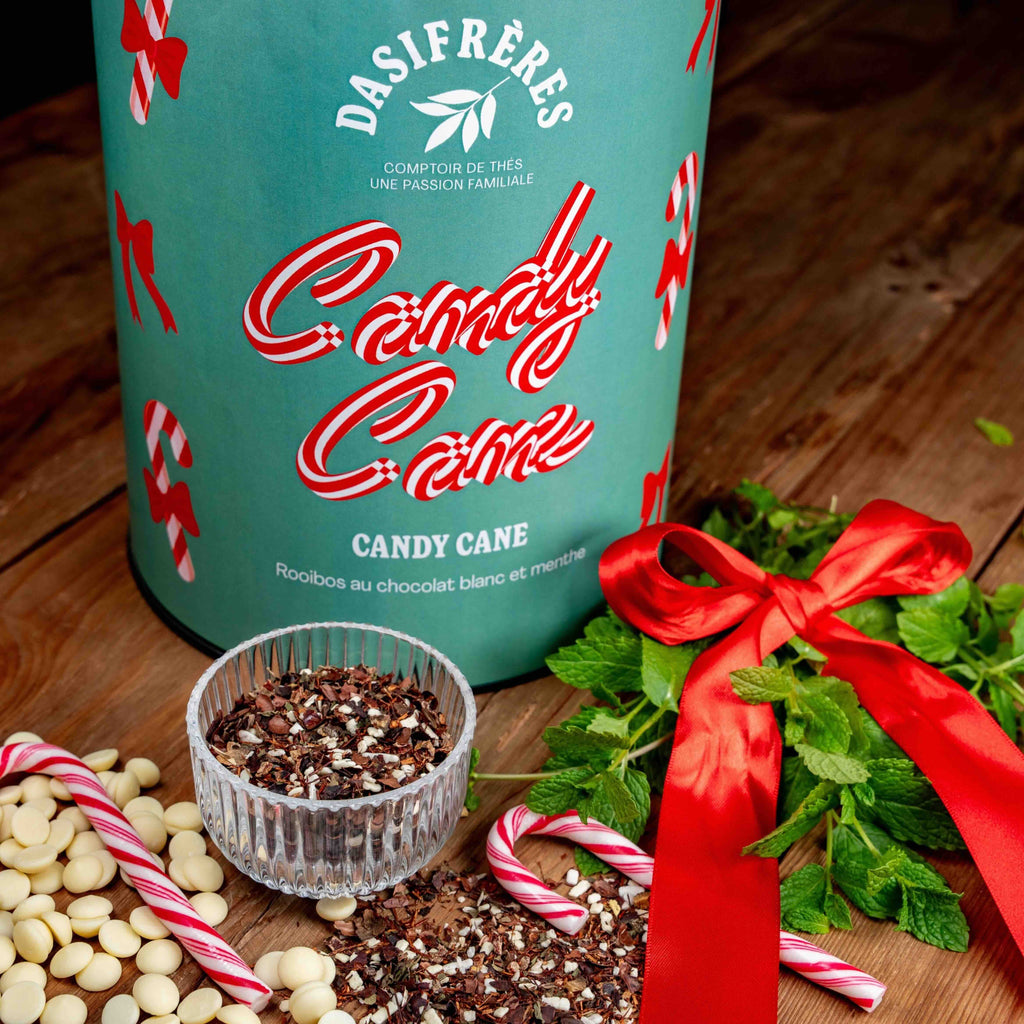 Candy Cane Rooibos au chocolat blanc et menthe vrac