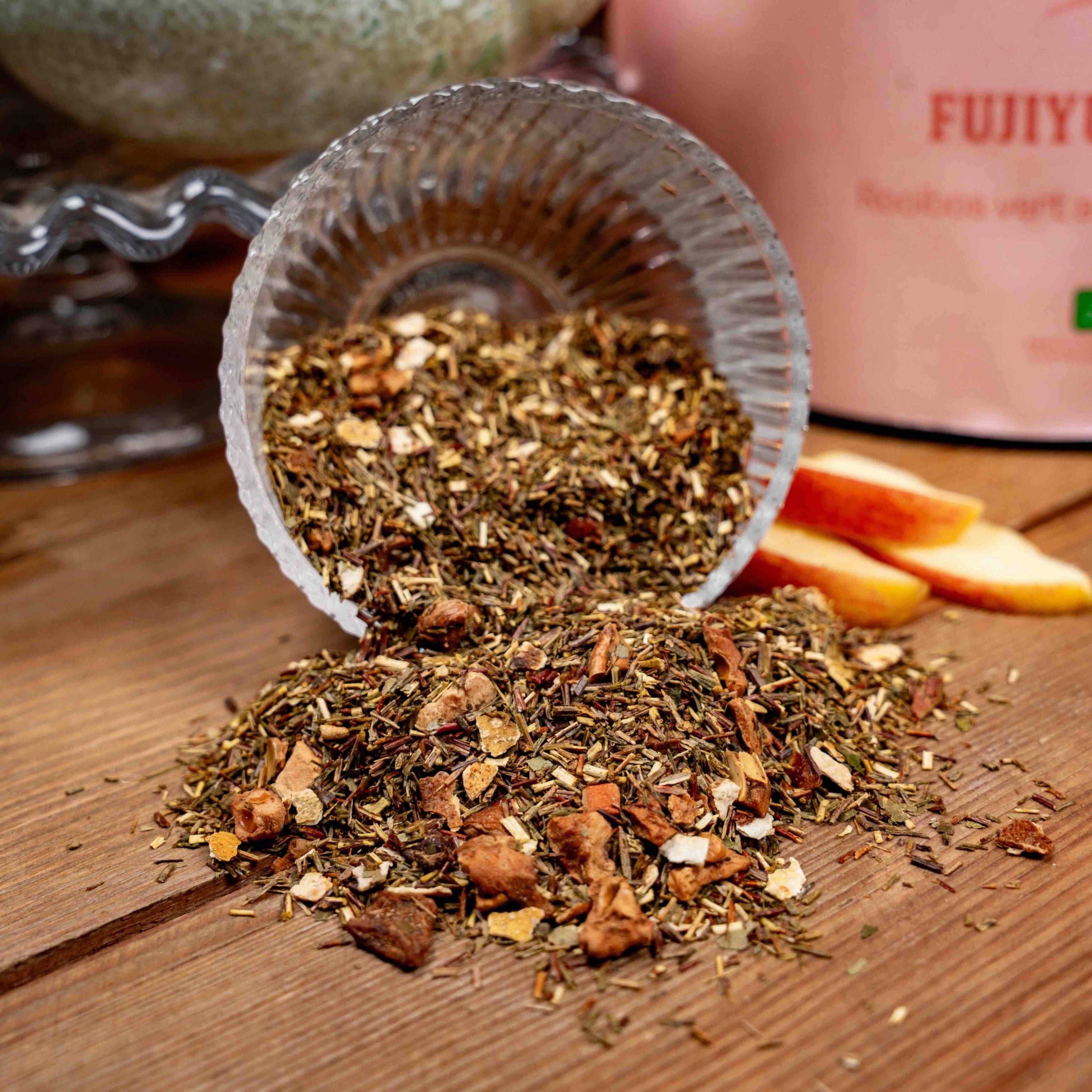 Fujiyuzu bio rooibos vert au yuzu et pomme vrac