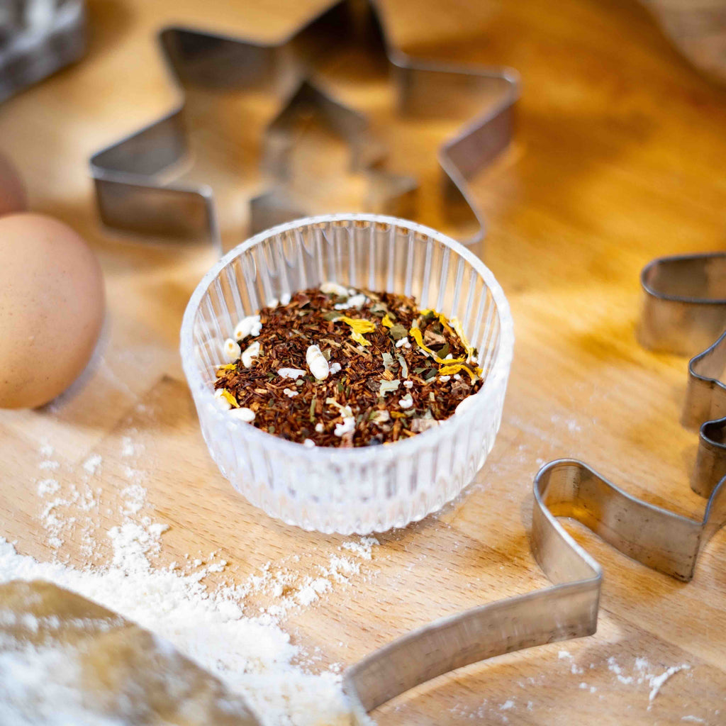 Le Conte de Noël rooibos gourmand à la vanille caramel et fève tonka vrac