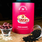 Cerise Amandine thé noir à la cerise et aux amandes vrac