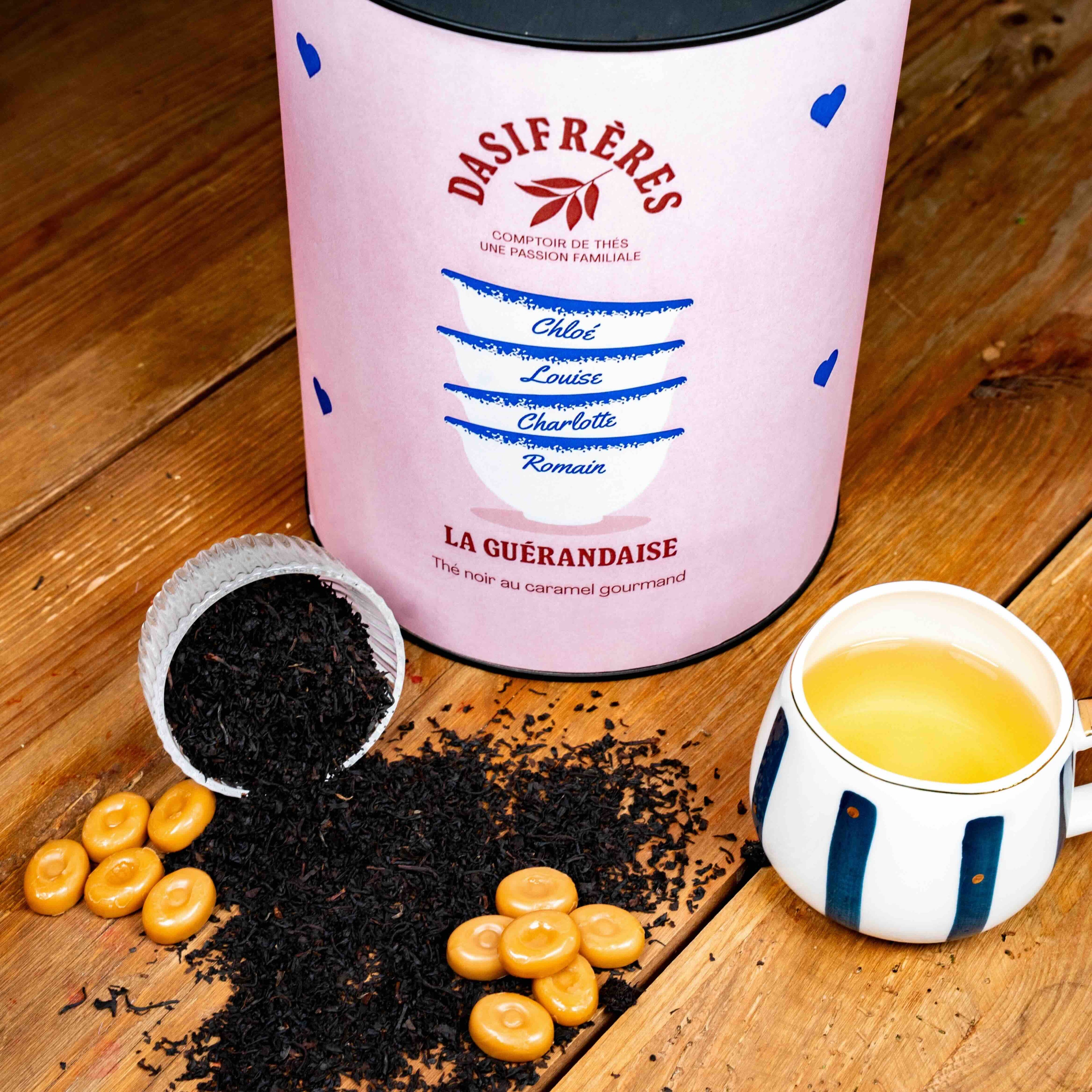 La Guérandaise thé noir au caramel gourmand vrac