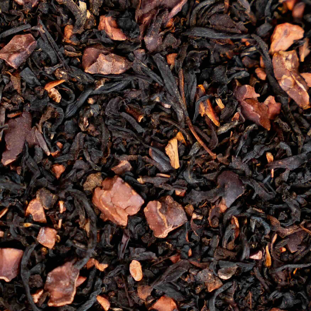 Lapin de Pâques thé noir chocolat et fèves de cacao vrac