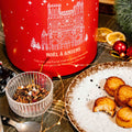 Noël à Amiens thé noir parfumé miel et pate d'amande goût macaron d'Amiens vrac