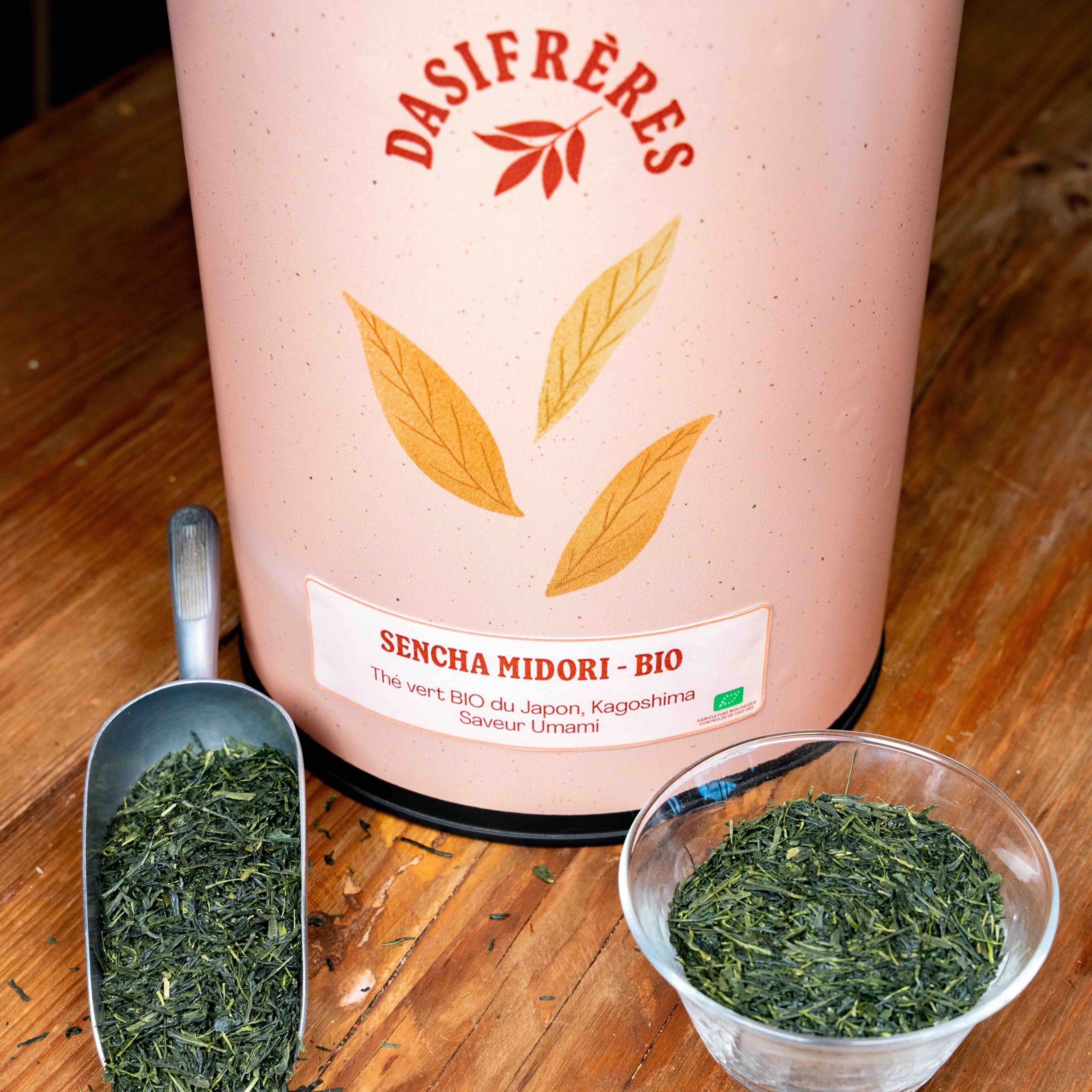 Sencha Midori Bio Thé vert japonais vrac
