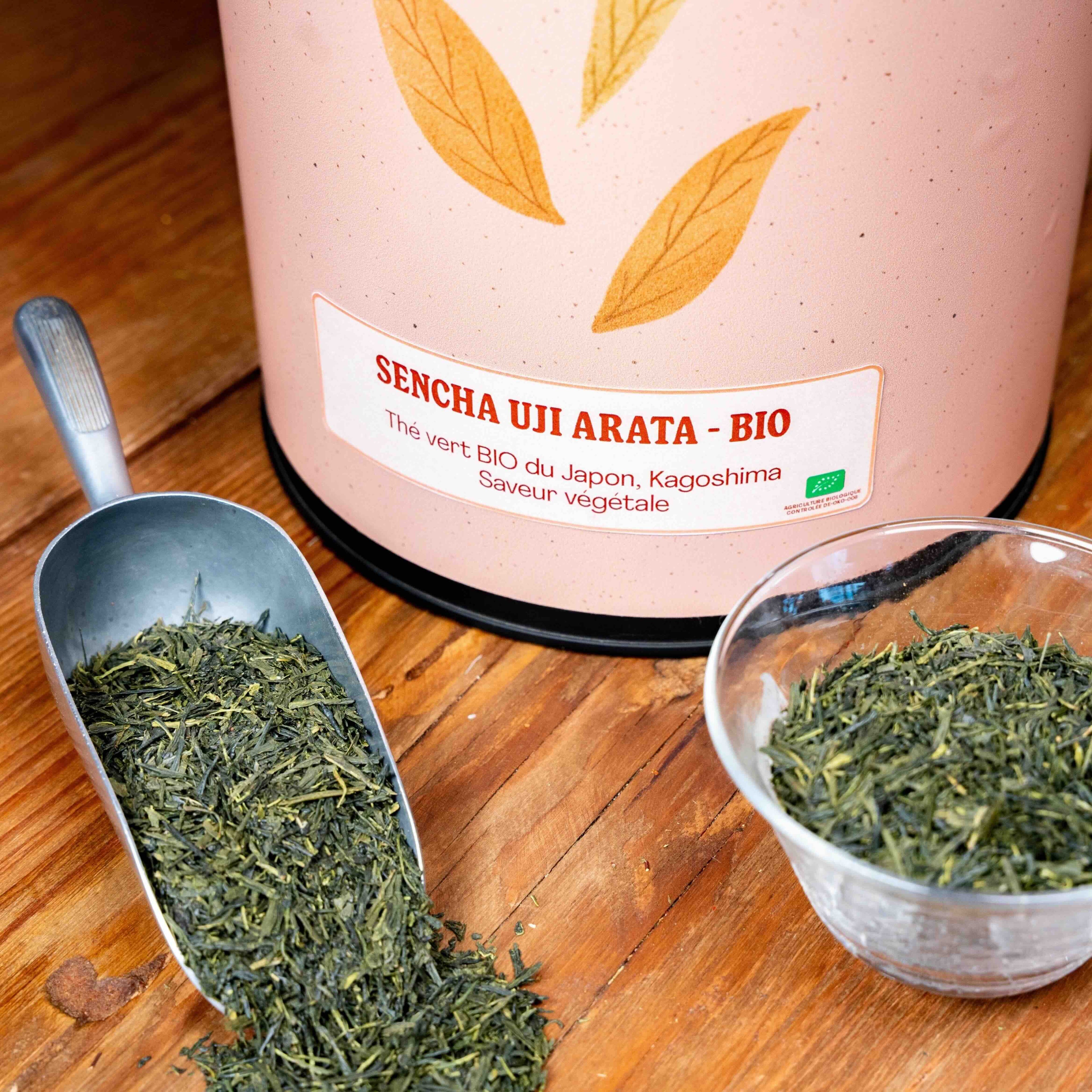 Sencha Uji Arata Bio japonais Thé vert végétal vrac