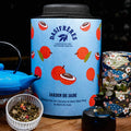 Jardin de Jade mélange thé vert Sencha et blanc Mao Feng au litchi et rose vrac