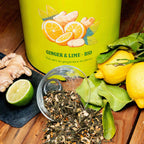 Ginger & Lime bio thé vert Sencha au gimgembre et citron vrac
