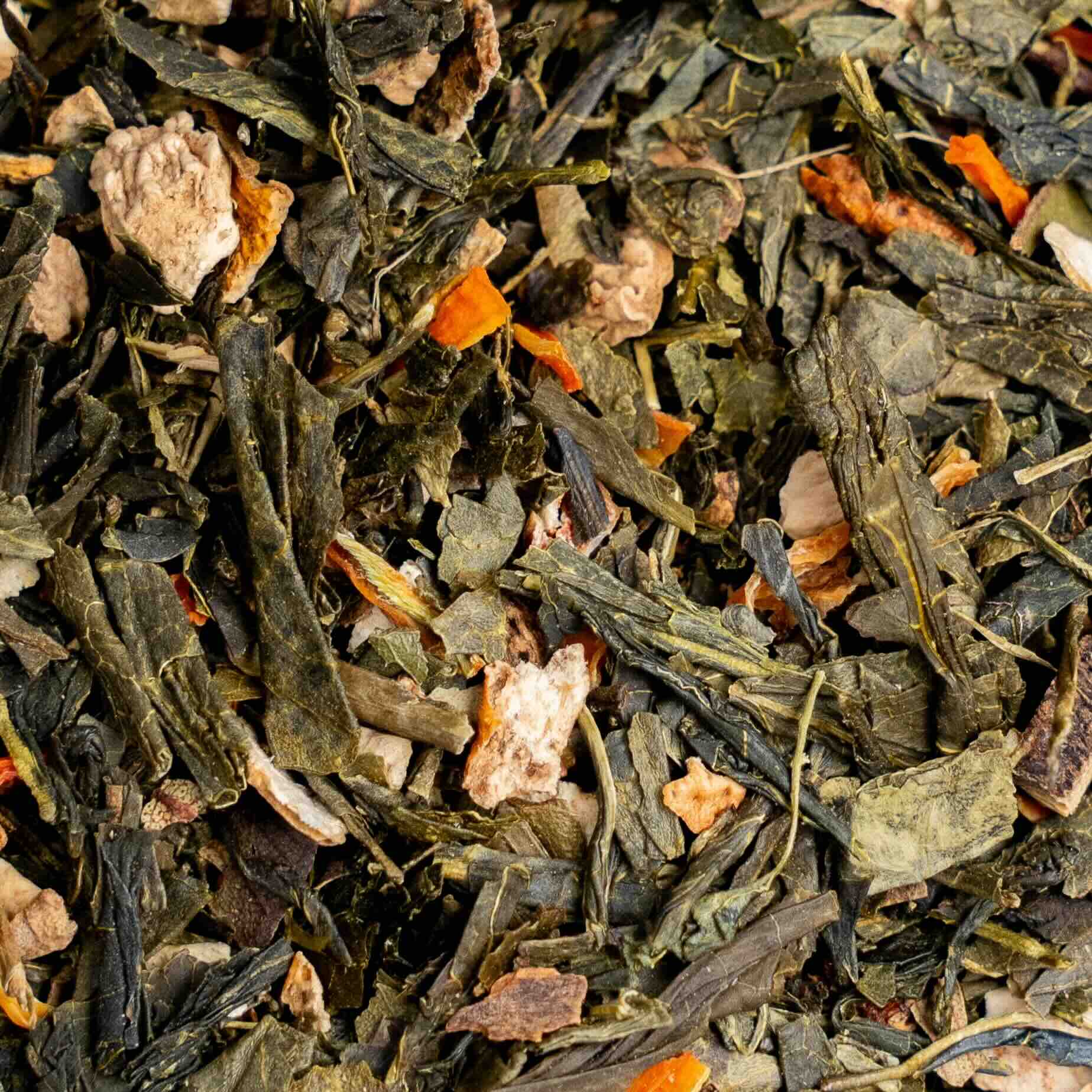 Ginger & Lime bio thé vert Sencha au gimgembre et citron vrac