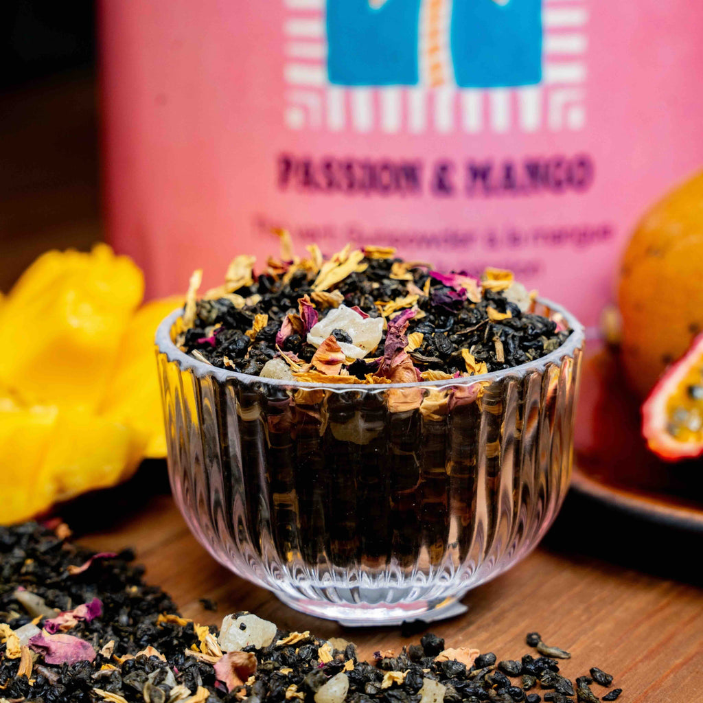 Passion & Mango  Thé vert à la mangue et fruit de la passion vrac