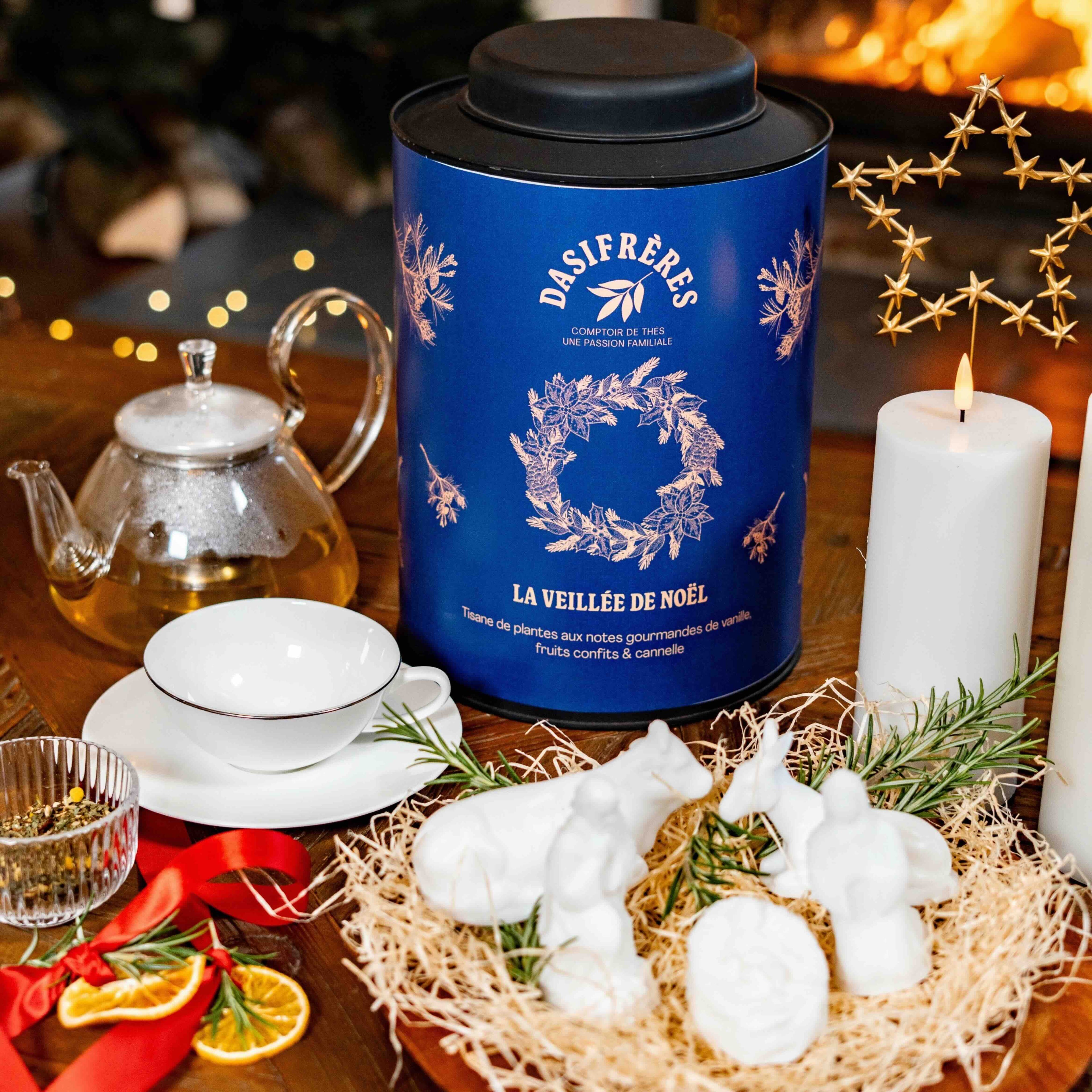 Veillée de Noël - Tisane à la vanille cannelle et fruits confits vrac