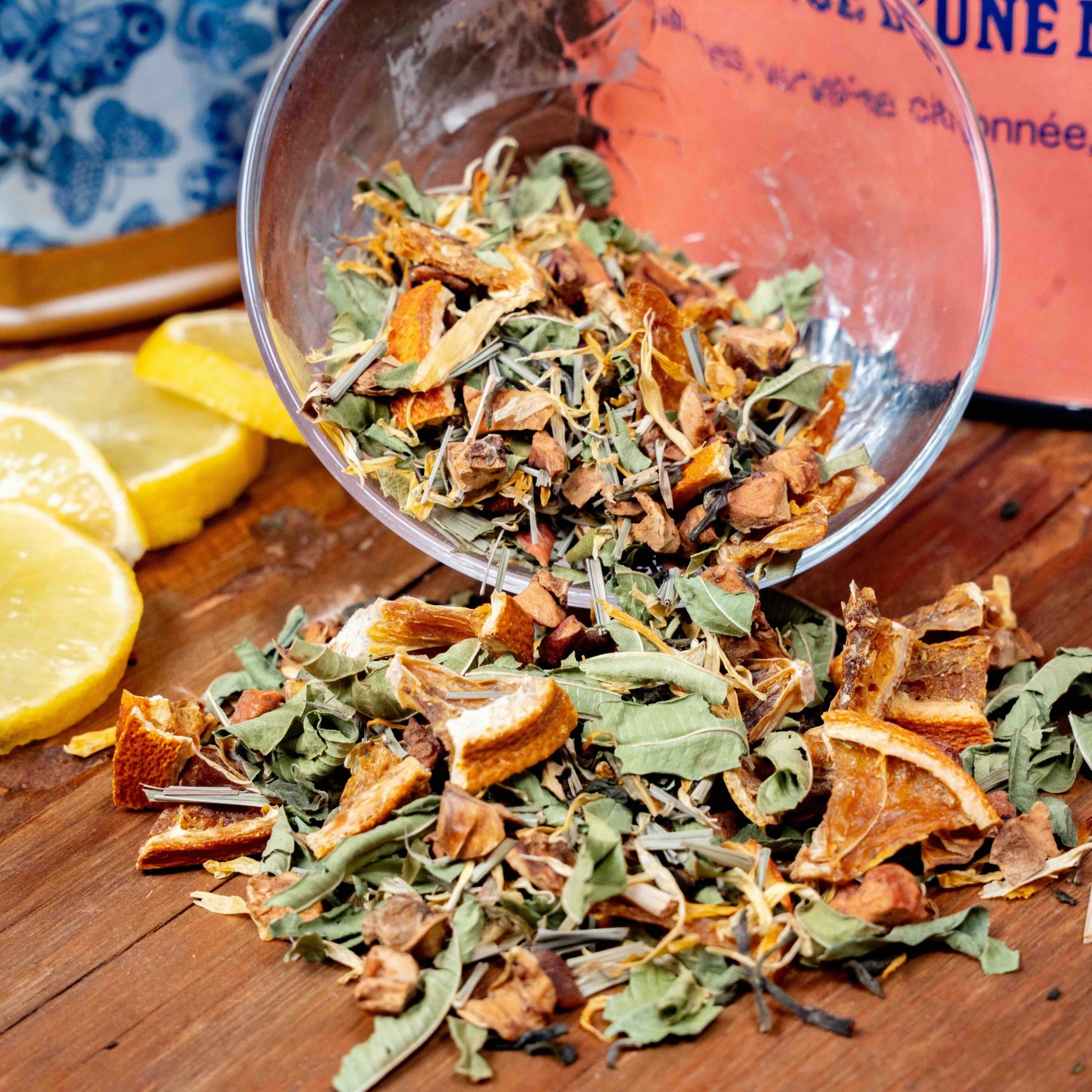 Songe d’une nuit d’été Tisane verveine citronnée et agrumes vrac